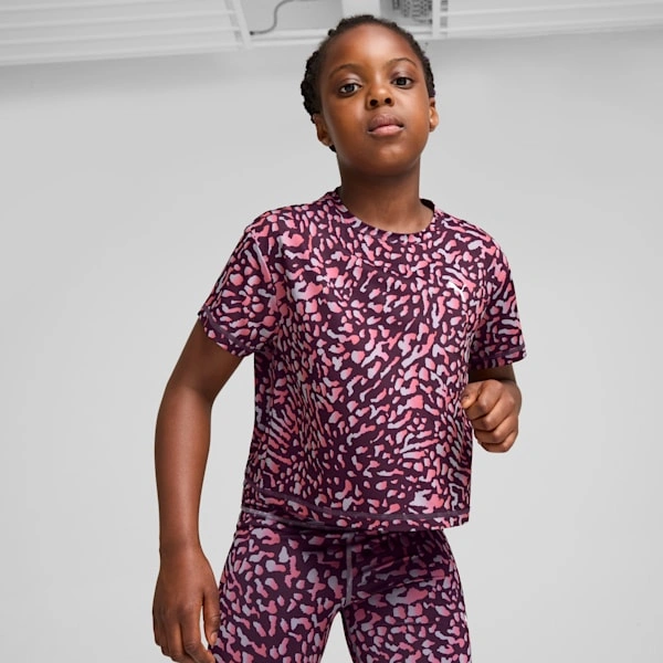 PUMA: Lieblings-T-Shirt für kleine Entdecker! Kurzärmlig, cool, Zug-Fan-Edition.